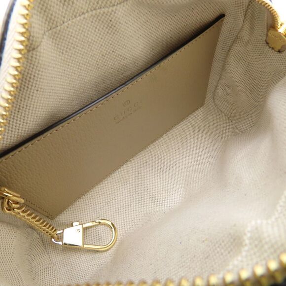 GUCCI Authentic Cream Leather Shoulder Bag - Picture 7 of 10